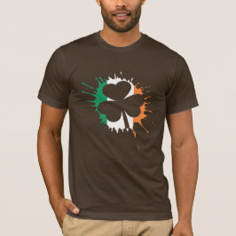 Irish Flag Kleeblatt St Patricks Day T-Shirt