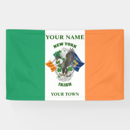 Irish Flag - New York Irish Banner