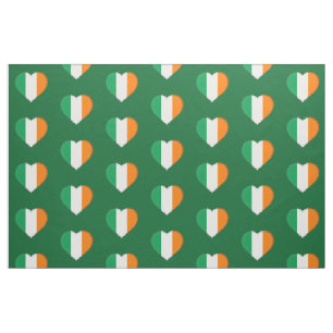 Irish Flag Niedlich Irish Hearts Pattern St Patric Stoff