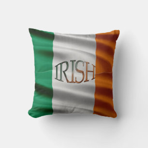 Irish Flag Patriotic Celtic Irland Kissen
