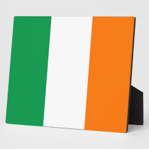 Irish Flag Plaque Fotoplatte