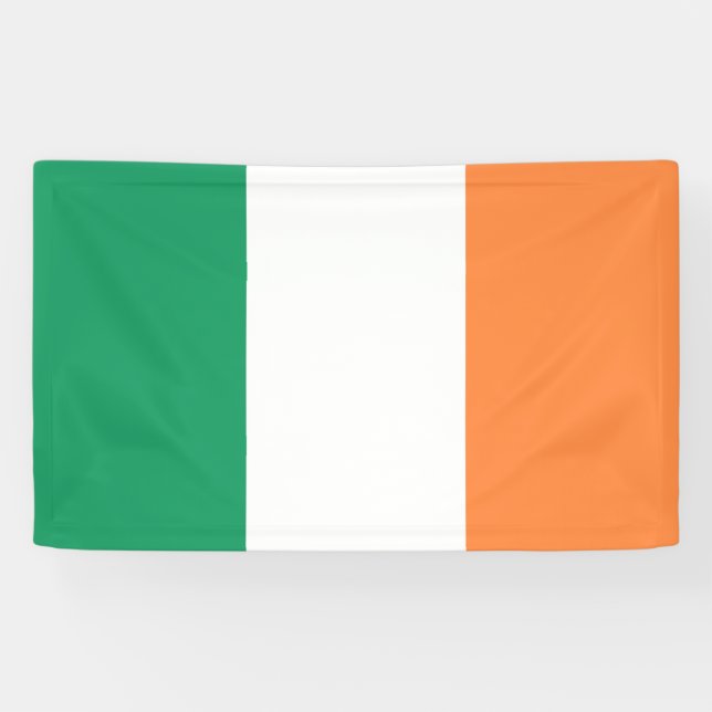 Irish Flag (Republik Irland) (ROI) (Eire) Banner (Horizontal)