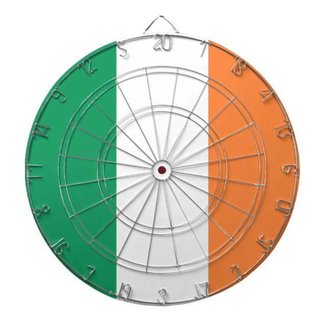 Irish Flag (Republik Irland) (ROI) (Eire) Dartscheibe (vorne)