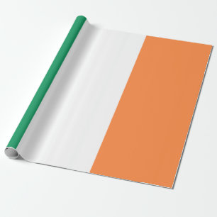 Irish Flag (Republik Irland) (ROI) (Eire) Geschenkpapier