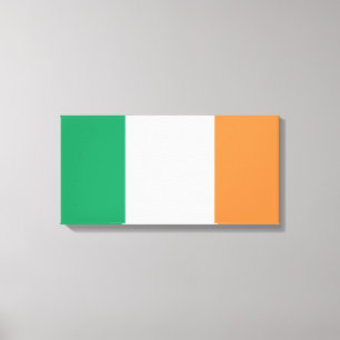 Irish Flag (Republik Irland) (ROI) (Eire) Leinwanddruck