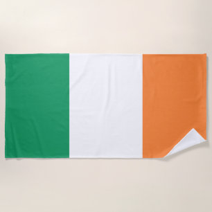 Irish Flag (Republik Irland) (ROI) (Eire) Strandtuch