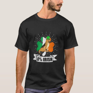 Irish Flag Saint Patrick's Day Kleeblatt German Sh T-Shirt