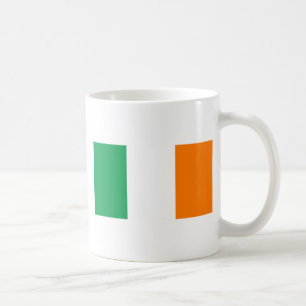 Irish Flag/St Patrick's Day Kaffeetasse