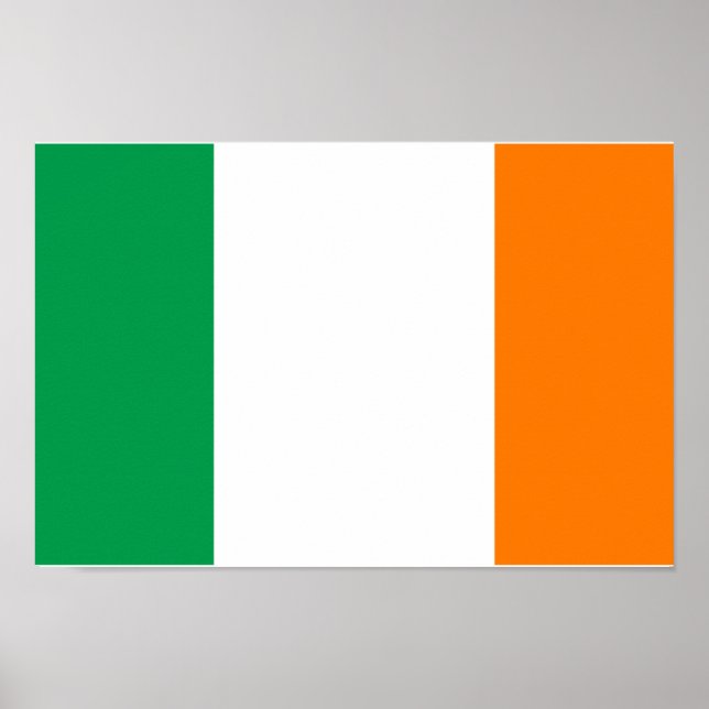Irish Flag/St Patrick's Day Poster (Vorne)