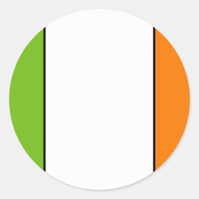 Irish Flag Sticker (Vorderseite)