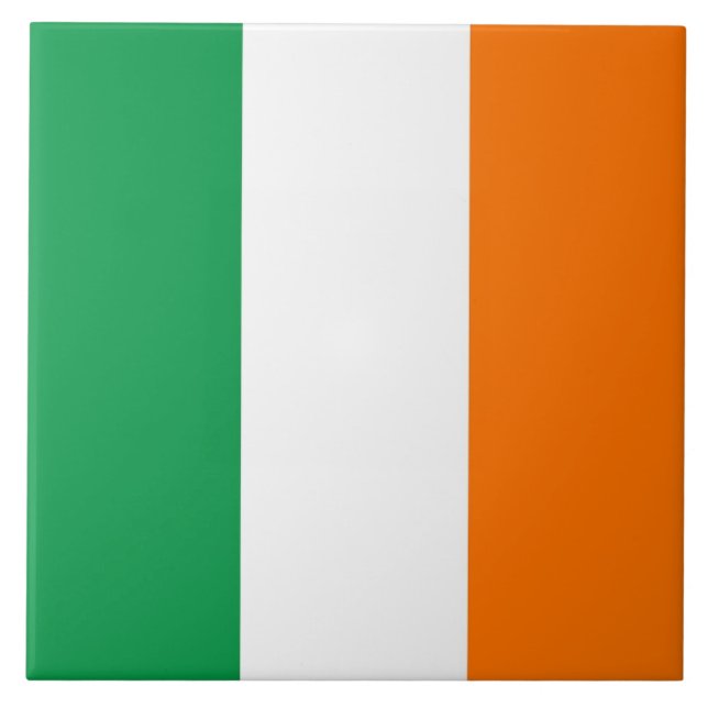 Irish Flag Tile Fliese (Vorderseite)