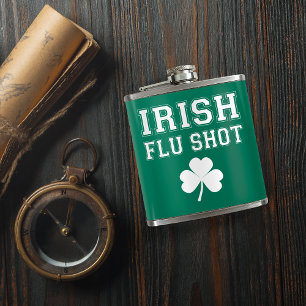 Irish Flu Shot St. Patrick's Day Flachmann