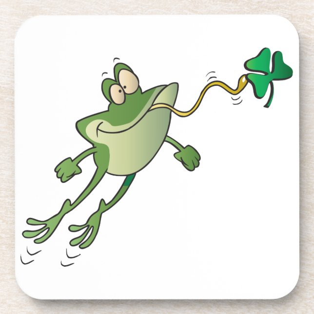 Irish Frog Untersetzer (Vorderseite)