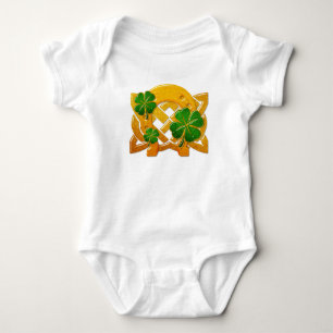 Irish Fun 3D Whimsey Baby Strampler