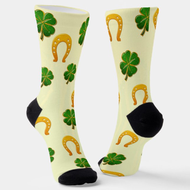 Irish Fun 3D Whimsey Socken (Gewinkelt)