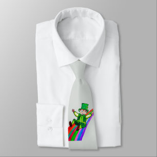 IRISH FUNNY LEPRECHAUN Krawatte