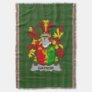 Irish Gaynor oder McGaynor Coat of Arms Family Cre Decke