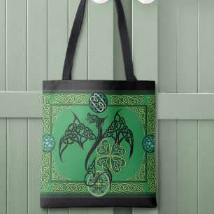 Irish Geen Dragon Celtic