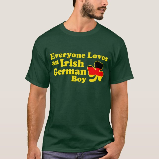 Irish German Boy T-Shirt (Vorderseite)
