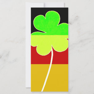 Irish German Flag Kleeblatt Clover St. Patrick