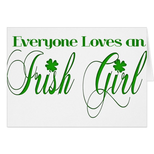 Irish Girl (Vorderseite (Horizontal))