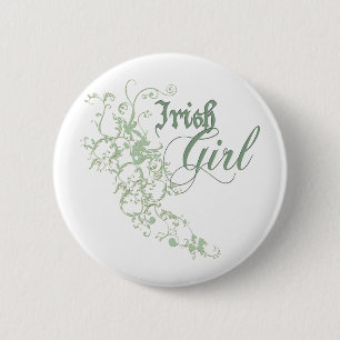 Irish Girl Button