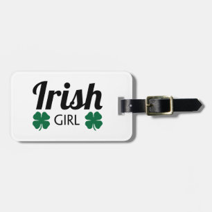 Irish Girl Gepäckanhänger