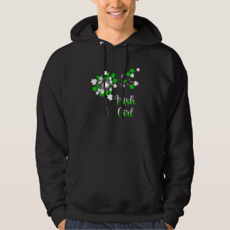 Irish Girl Kleeblatt Apparel Hoodie