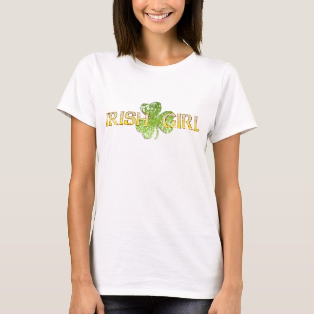 Irish Girl t Shirt (Vorderseite)