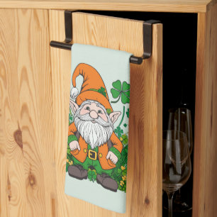 Irish Gnome Geschirrtuch