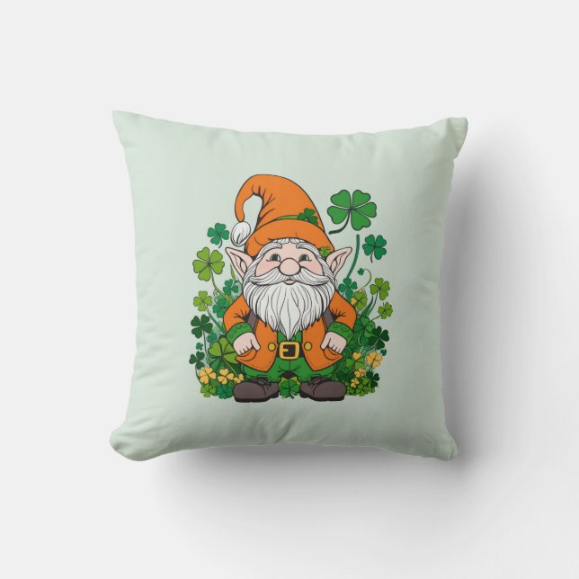 Irish Gnome Kissen (Vorderseite)