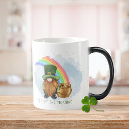 Irish Gnome Pot of Gold Custom St Patrick's Day Verwandlungstasse