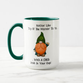 Irish Gnome St. Patarick's Day Tasse