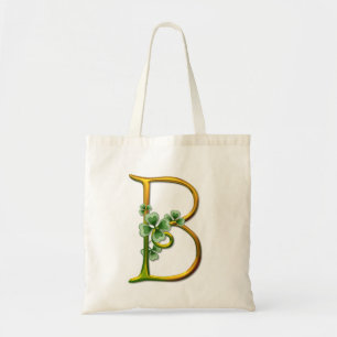 Irish Gold Monogram B Tragetasche