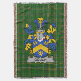 Irish Gough Coat of Arms Familienwappen Irland Decke