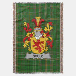 Irish Gould Coat of Arms Familienwappen Irland Decke