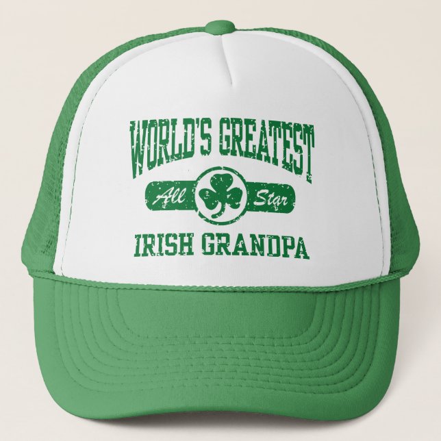Irish Grandpa Truckerkappe (Vorderseite)