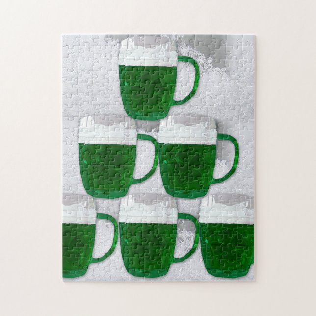 Irish Green Beer Puzzle (Vertikal)