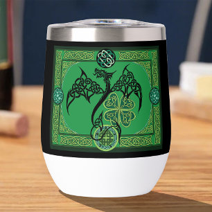 Irish Green Dragon Celtic
