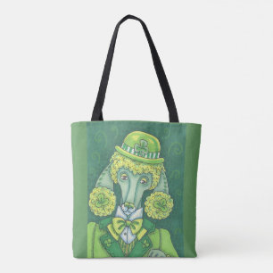 IRISH GREEN FRANZÖSISCHES POODLE, HUND TOTE BAG