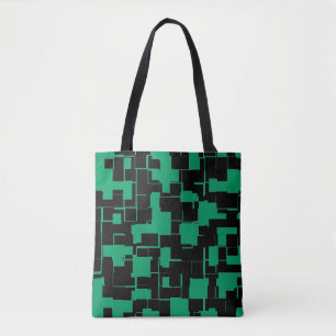Irish Green und Black Trendy Pattern
