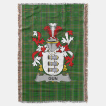 Irish Gun oder McElgunn Coat of Arms Familienwappe