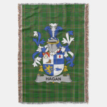 Irish Hagan oder O_Hagan Coat of Arms Familienwapp