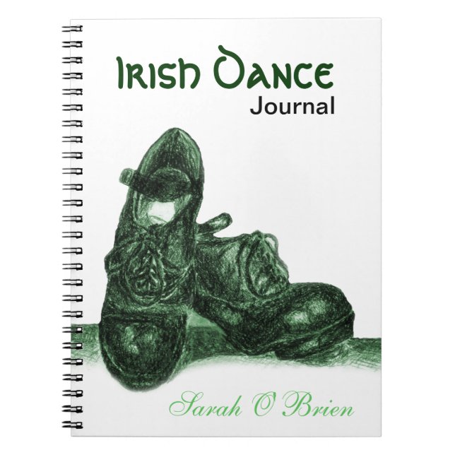 Irish Hard Shoes Journal Notizblock (Vorderseite)