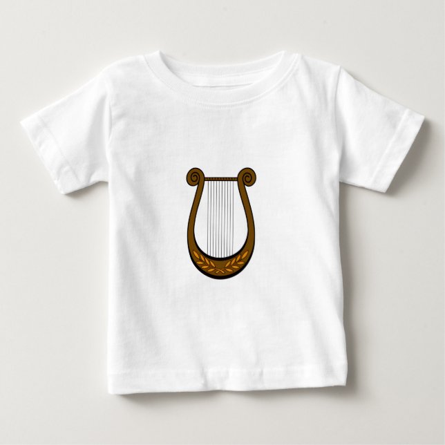 Irish Harp Baby T-shirt (Vorderseite)