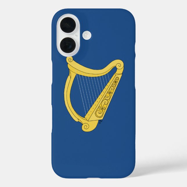 Irish Harp Case-Mate iPhone Hülle (Rückseite)
