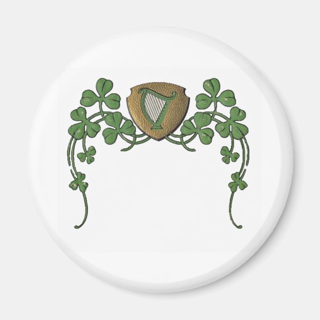 Irish Harp Magnet (Vorne)