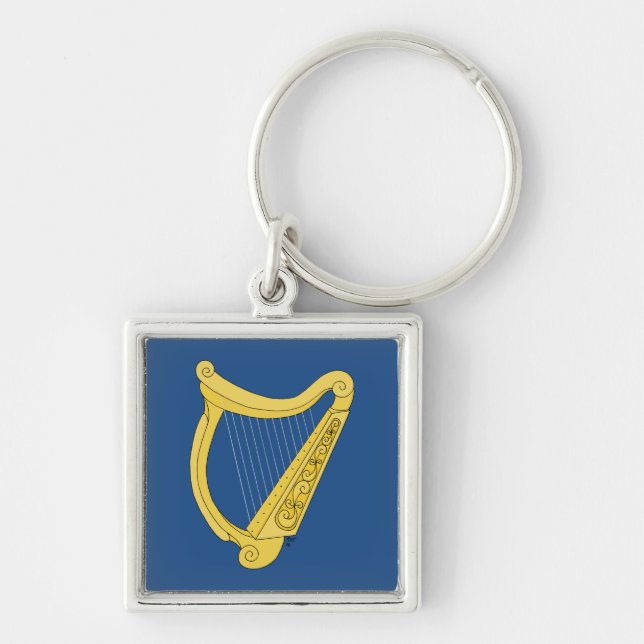 Irish Harp Schlüsselanhänger (Vorne)