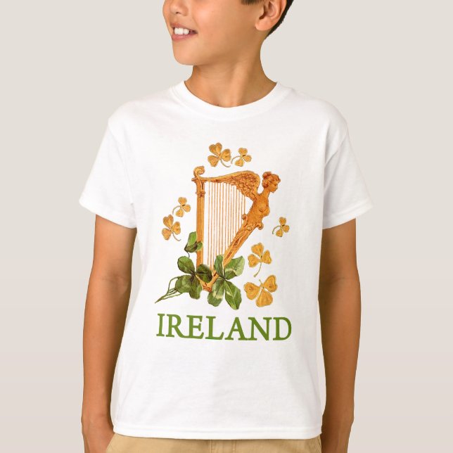 IRISH HARP T-Shirt (Vorderseite)