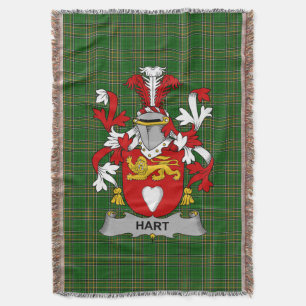 Irish Hart or O_Hart Coat of Arms Familienwappen I Decke